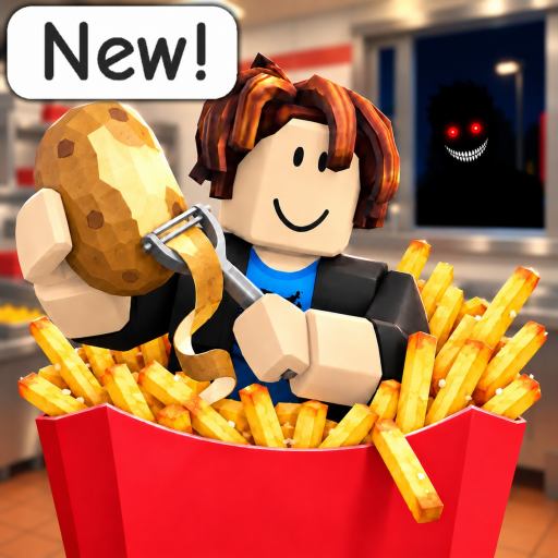 Official Roblox game icon for Sell Fries! [Anomaly], published by Pharting